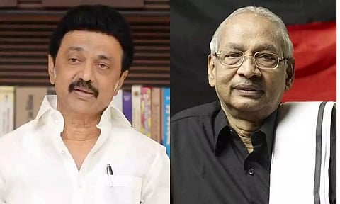 மு.க.ஸ்டாலின் 40 தொகுதிகளையும் வென்று காட்டி 'இது பெரியார் மண்' என்று நிரூபித்துவிட்டார்- கி.வீரமணி பாராட்டு
