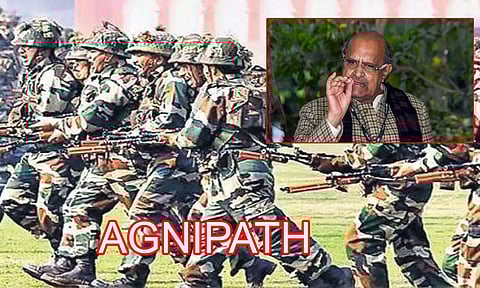 அக்னிபாத் திட்டத்தை மறுபரிசீலனை செய்ய வலியுறுத்தும் நிதிஷ் குமார் கட்சி
