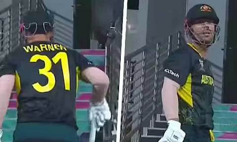 பாவம் அவரே confuse ஆகிட்டாரு.. வைரலாகும் டேவிட் வார்னர் வீடியோ