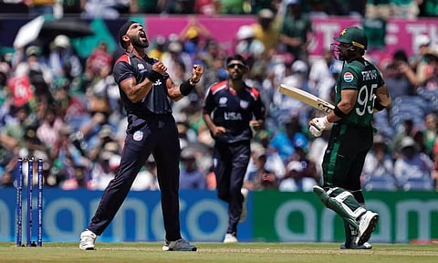 சூப்பர் ஓவரில் பாகிஸ்தானை பந்தாடிய அமெரிக்கா - 5 ரன்களில் வெற்றி பெற்று அசத்தல்
