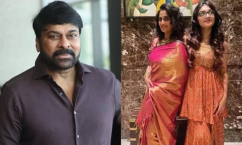 குடும்பத்துடன் சிரஞ்சீவியை சந்தித்த ஷாலினி அஜித்குமார்