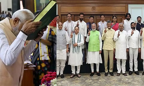 மோடி 3.0 - இன்றே பதவியேற்கும் 30 அமைச்சர்கள்.. எந்தெந்த துறைகள் தெரியுமா?