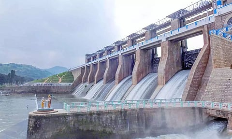 கிருஷ்ணகிரி அணைக்கு நீர்வரத்து 635 கனஅடியாக சரிவு