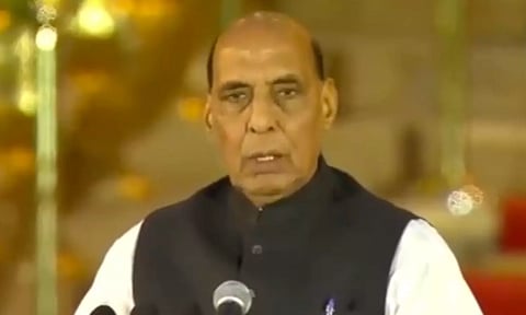 ராஜ்நாத் சிங், அமித்ஷா, ஜே.பி.நட்டா உள்ளிட்டோர் மத்திய மந்திரிகளாக பதவியேற்பு