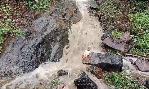ஏற்காடு மலைப்பாதையில் ஆர்ப்பரித்து கொட்டிய அருவிகள்: சுற்றுலாப் பயணிகள் மகிழ்ச்சி