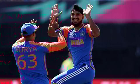 அர்ஷ்தீப் சிங் அசத்தல்: அமெரிக்காவை 110 ரன்களில் சுருட்டியது இந்தியா