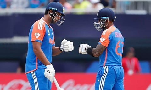 சூர்யகுமார் அரை சதத்தால் அமெரிக்காவை 7 விக்கெட்டுகள் வித்தியாசத்தில் வீழ்த்தியது இந்தியா