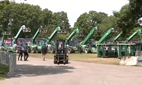 டி20 உலகக் கோப்பை: இந்தியா-அமெரிக்கா போட்டியை தொடர்ந்து தரைமட்டமாகும் கிரிக்கெட் மைதானம்