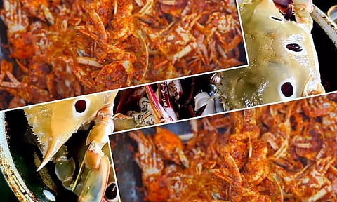 மலேசியன் ஸ்டைல் நண்டு சில்லி...