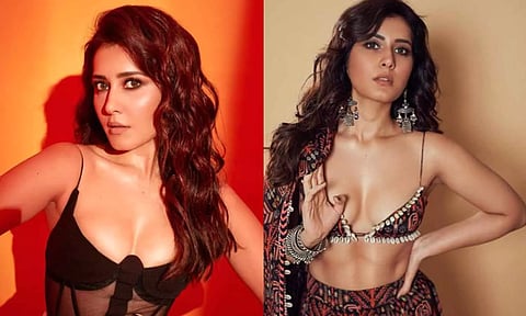 சேலையை இப்படியும் கட்டலாமா? வைரலாகும் ராஷி கன்னாவின் லேட்டஸ்ட் கவர்ச்சி புகைப்படம்