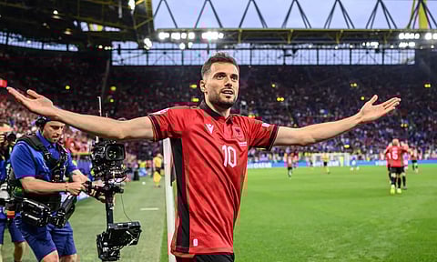 ஐரோப்பிய கோப்பையில் முதல்முறை.. போட்டி தொடங்கிய 23-வது நொடியில் கோல் அடித்து அசத்திய வீரர்