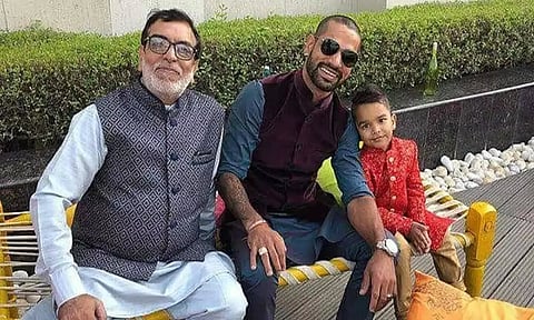 என் மகனை பார்த்து பேச கூட முடியாமல் நான் கொண்டாடும் தந்தையர் தினம் இது: தவான்