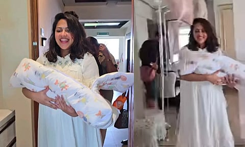 அழகிய ஆண் குழந்தையை பெற்றெடுத்த அமலா பால்- குவியும் வாழ்த்து