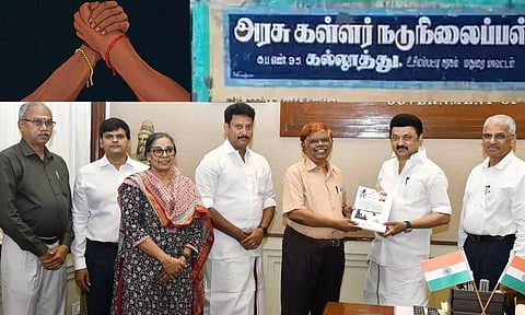 பள்ளிகளில் சாதிய அடையாளங்கள், வண்ணக்கயிறுகள் இருக்க கூடாது- தமிழ்நாடு அரசுக்கு பரிந்துரை