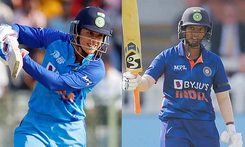 ஐசிசி பேட்டர் தரவரிசை: முன்னேற்றம் கண்ட மந்தனா- தீப்தி சர்மா