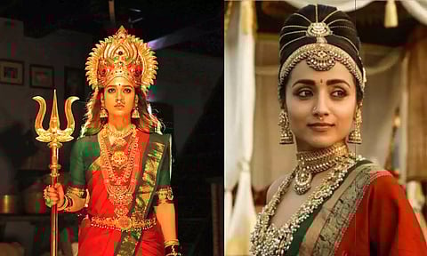 'நயன்தாரா இல்லனா திரிஷா' : மாசாணி அம்மனாக மாறிய மூக்குத்தி அம்மன்