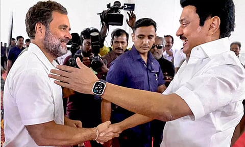 "ஸ்வீட் பாக்ஸுக்கு காத்திருக்கிறேன்": மு.க.ஸ்டாலினுக்கு நன்றி சொன்ன ராகுல்காந்தி