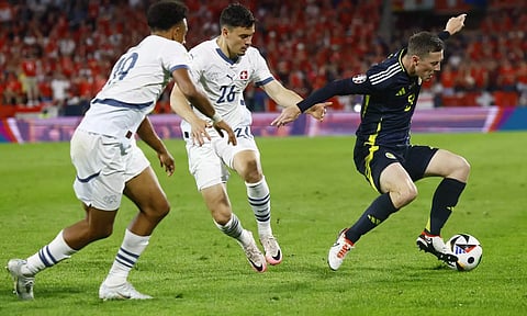 யூரோ 2024: ஸ்காட்லாந்து - சுவிட்சர்லாந்து இடையிலான போட்டி டிரா ஆனது