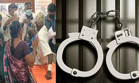 கள்ளச்சாராயம் விற்பனை செய்த சின்னதுரை கைது