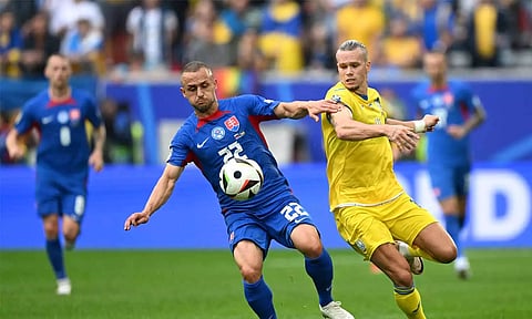 யூரோ சாம்பியன்ஷிப் கால்பந்து: ஸ்லோவாக்கியாவை வீழ்த்தி கம்பேக் கொடுத்த உக்ரைன்