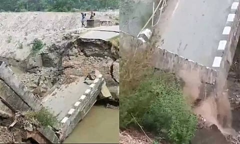 அடுத்தடுத்து இடிந்து விழும் பாலங்கள் - பீகாரில் பரபரப்பு