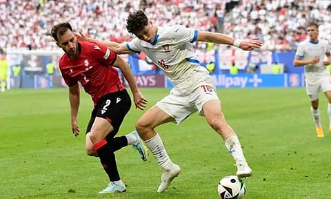 யூரோ கோப்பை கால்பந்து போட்டி: ஜார்ஜியா செக் குடியரசு போட்டி டிராவில் முடிந்தது