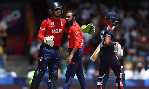 கிறிஸ் ஜோர்டான் ஹாட்ரிக்: 115 ரன்களில் சுருண்டது அமெரிக்கா