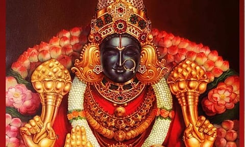 அலர் மேல் மங்கைக்கு அன்ன பிரசாதம்