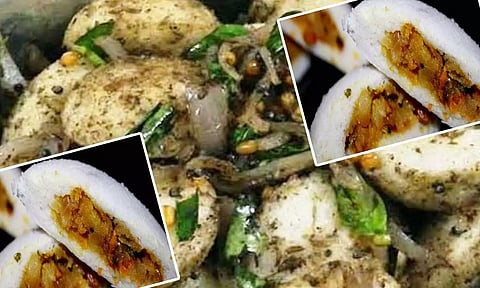 சுவையான... தமிழ்நாட்டு ஸ்டைல் கறி இட்லி...