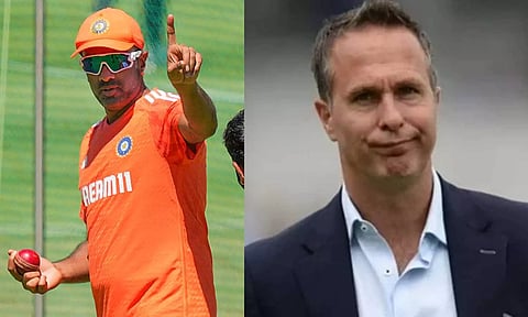 கூட்டி கழிச்சு பாரு.. கணக்கு சரியா வரும்.. மைக்கெல் வாகனை கலாய்த்த அஸ்வின்