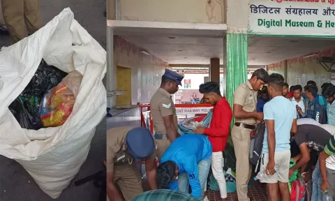 கோவை ரெயில் நிலையத்தில்10 கிலோ போதை பொருட்கள் பறிமுதல்