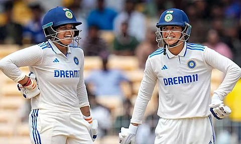 டெஸ்ட் கிரிக்கெட்டில் அதிகபட்ச ஸ்கோரை பதிவு செய்து இந்திய மகளிர் அணி சாதனை