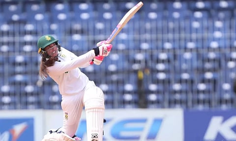 சென்னை டெஸ்ட்: இரண்டாம் நாள் முடிவில் தென் ஆப்பிரிக்கா 236/4