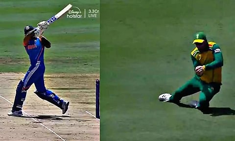 வந்த வேகத்தில் நடையை கட்டிய சூர்யகுமார் யாதவ்: 3 ரன்னில் அவுட்