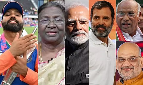 உலகக் கோப்பையை வென்ற இந்தியா.. ஜனாதிபதி, பிரதமர் உள்ளிட்ட தலைவர்கள் வாழ்த்து