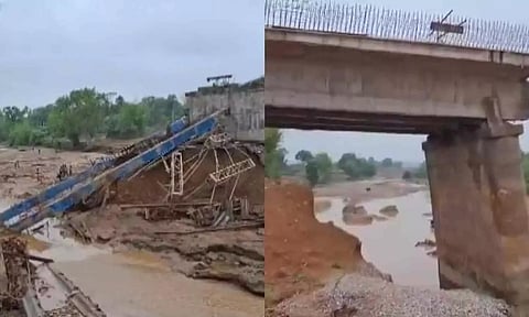 பீகாரை தொடர்ந்து ஜார்கண்டிலும் பாலம் இடிந்து விழுந்து விபத்து