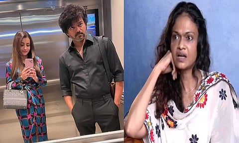 திரிஷாவிடம் இருந்து விலகி அவரது மனைவியிடம் விஜய் சேர வேண்டும் - சுசித்ரா