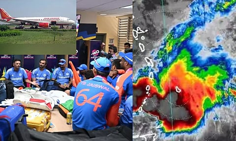 இன்றே கிளம்பும் இந்திய வீரர்கள்.. வெற்றிக் கோப்பையுடன் நாளை டெல்லி வருகை!