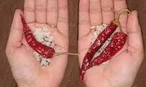 திருஷ்டி கழிக்கும் முறை... மந்திரம்...