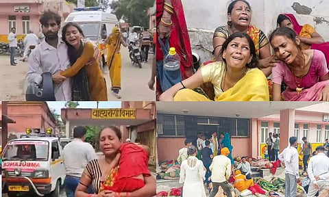 ஹத்ராஸ் பலிகள்.. காற்றை நிறைத்த மரண ஓலம் - நெரிசலில் சிக்கியவர்கள் சொல்லும் அதிர்ச்சி விவரங்கள்