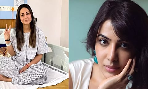 நடிகைக்கு தைரியம் சொன்ன சமந்தா