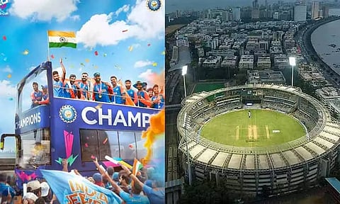 வான்கடே மைதானத்தில் இந்திய அணிக்கு பாராட்டு விழா- ரசிகர்களுக்கு இலவச அனுமதி