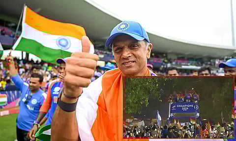 இன்றிரவு தெருக்களில் கண்ட அன்பை ஒருபோதும் மறக்கமாட்டேன்: ராகுல் டிராவிட்