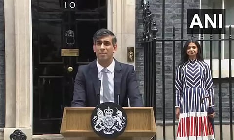பிரிட்டன் பிரதமர், கட்சி தலைவர் பதவிகளை ராஜினாமா செய்தார் ரிஷி சுனக்