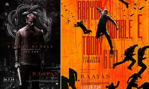 `ரகளை ரகளை ரகளை ராயா' - தனுஷின் ராயன் பாடல் வெளியானது