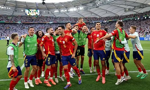 யூரோ சாம்பியன்ஷிப் - ஜெர்மனியை வீழ்த்தி அரையிறுதிக்கு முன்னேறிய ஸ்பெயின்!