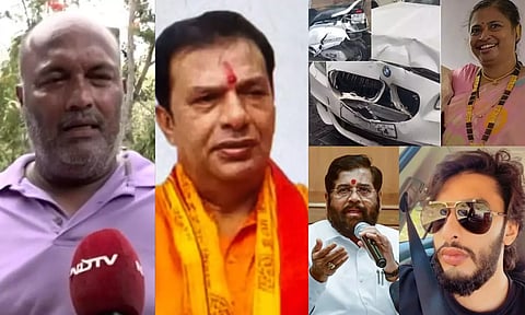 'அவங்க பெரிய இடம்'.. சிவசேனா தலைவரின் மகன் ஏற்படுத்திய விபத்து - பலியான பெண்ணின் கணவர் ஆவேசம்