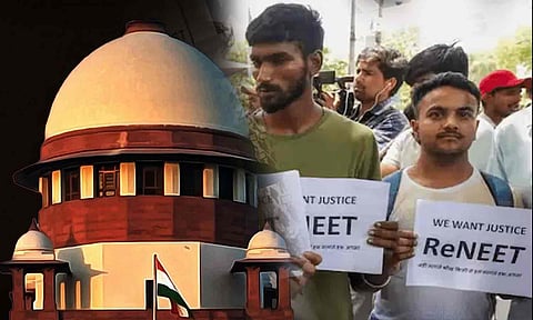 நீட் வினாத்தாள் கசிவு... மறுதேர்வு நடத்த உத்தரவிடுவது அவசியம் - உச்ச நீதிமன்றம்