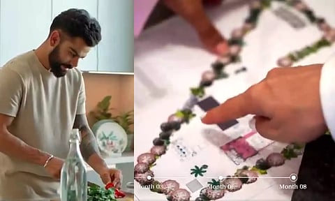 மும்பையில் புதிதாக கட்டிய சொகுசு பங்களாவை ரசிகர்களுக்கு காண்பித்த கோலி- வைரல் வீடியோ