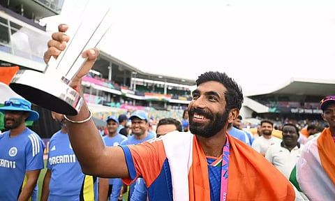 ஜூன் மாத ஐசிசி சிறந்த வீரர் விருதை வென்றார் பும்ரா